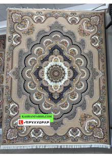 فرش کاشان طرح باغ ملک 1200 شانه