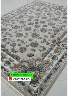 فرش کاشان طرح افشان روژین 700 شانه