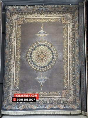 فرش ماشینی نیلی 1000 شانه