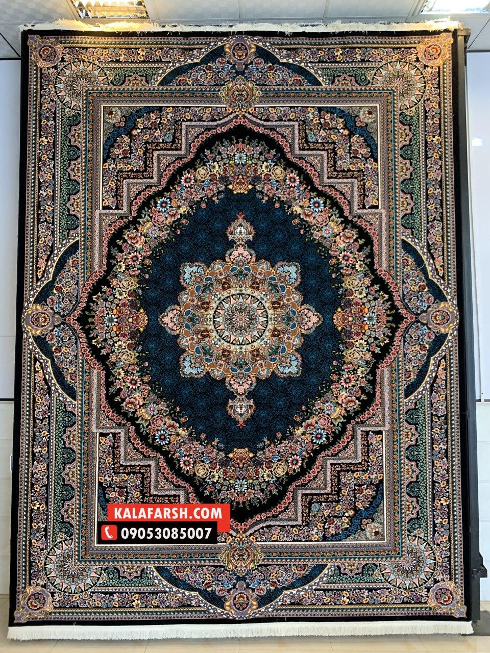 فرش کاشان طرح بهشت 700 شانه