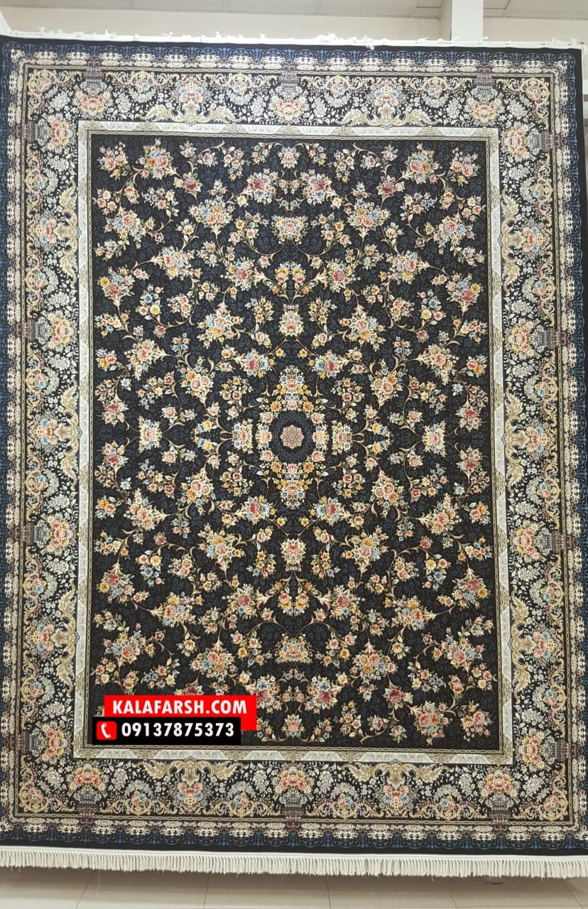 فرش مدل افشان لی لی رز 1200 شانه - Image 4