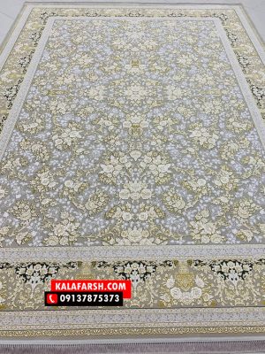 فرش افشان طلاکوب 1200 شانه برجسته