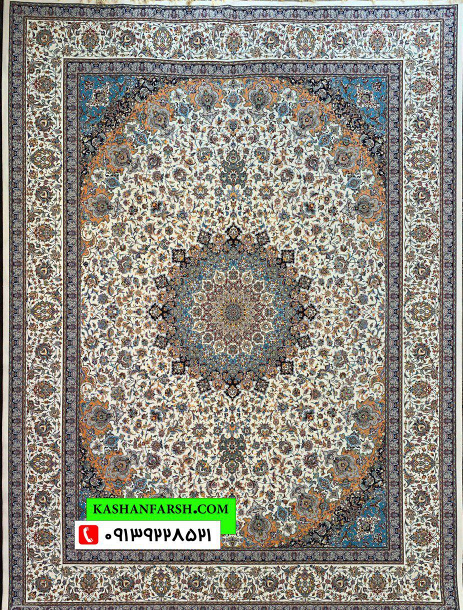 فرش کاشان نایین 1200 شانه - Image 4