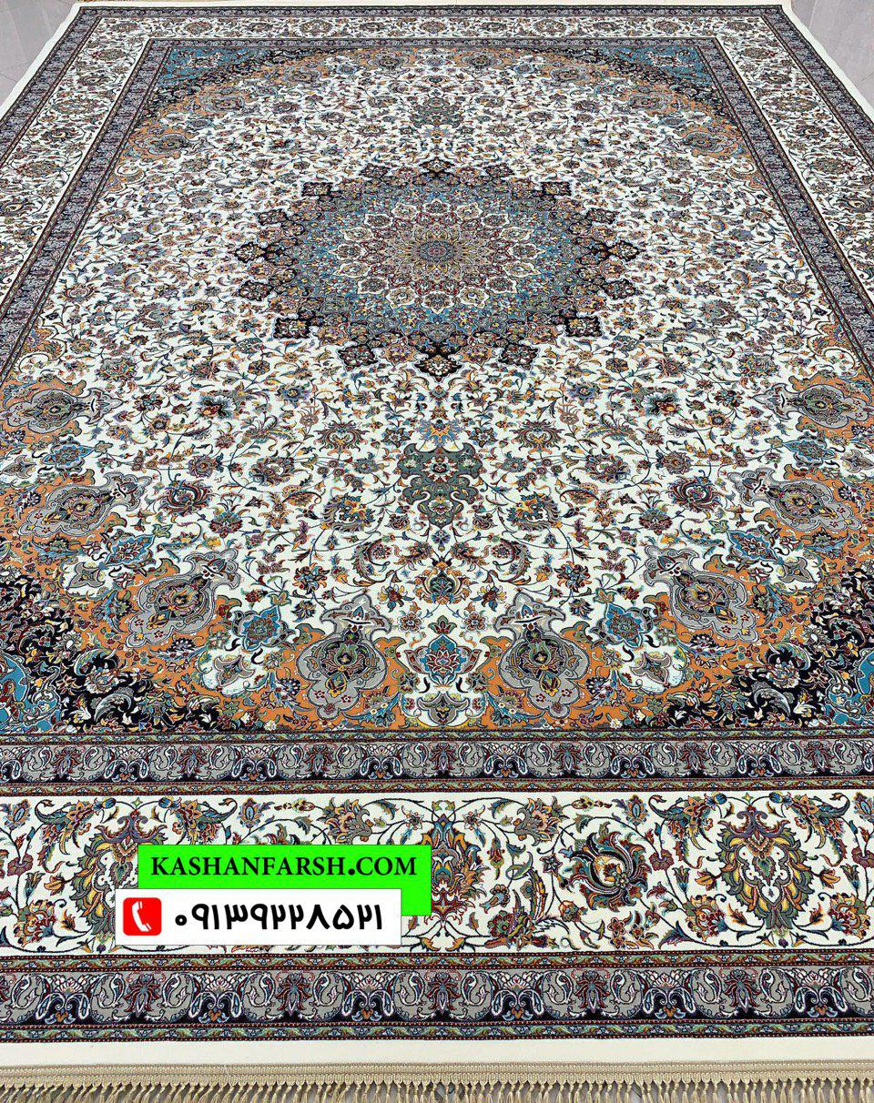 فرش کاشان نایین 1200 شانه - Image 3