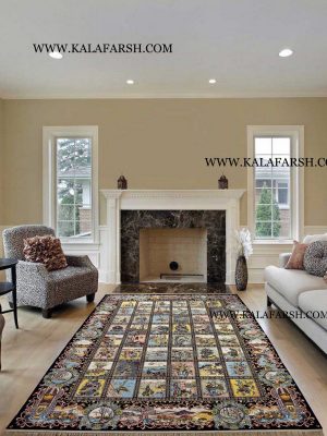 فرش کاشان گلستان 1200 شانه