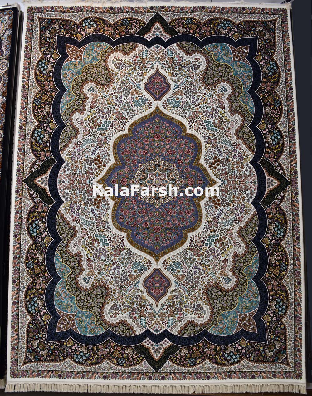 فرش کاشان شاه پری 1000 شانه