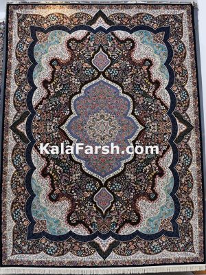 فرش کاشان شاه پری 1000 شانه