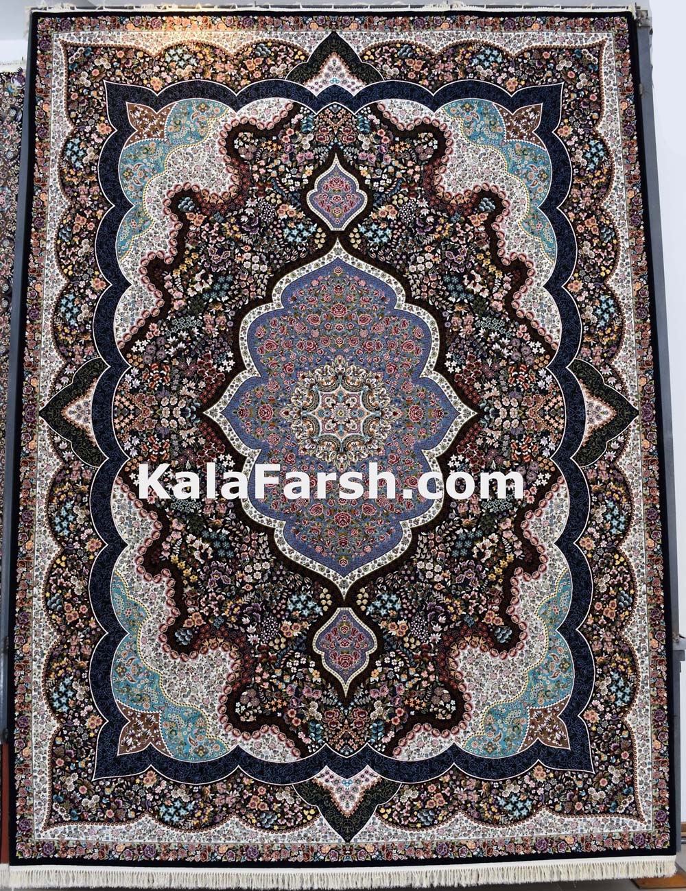 فرش کاشان شاه پری 1000 شانه - Image 2