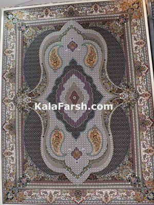 فرش کاشان شاه ماهی 1000 شانه