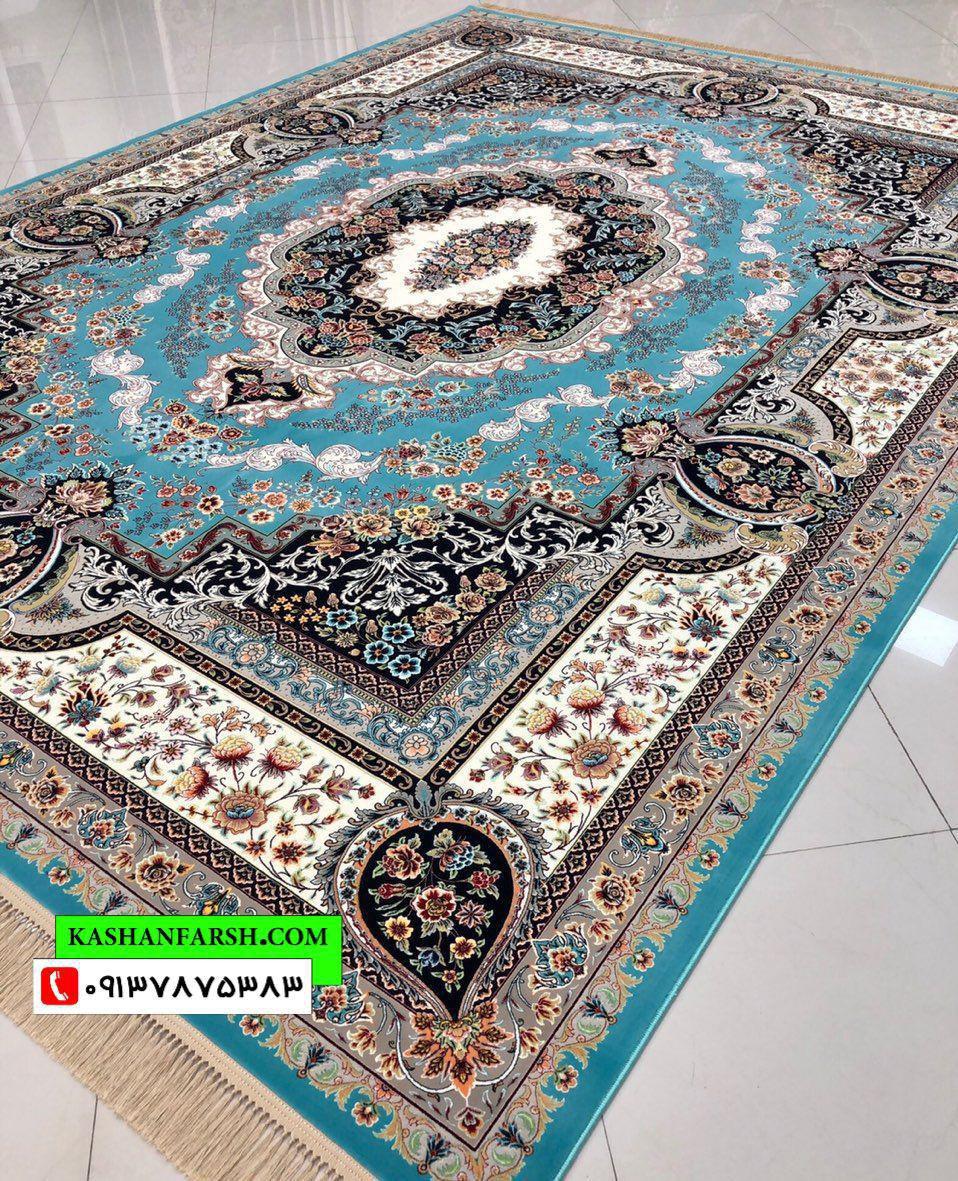 فرش کاشان طرح یاسمن 1200 شانه - Image 2