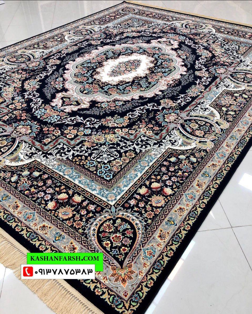 فرش کاشان طرح یاسمن 1200 شانه - Image 8