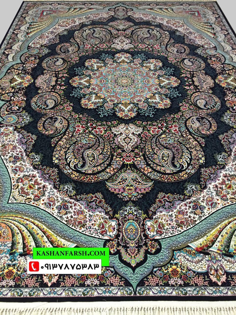 فرش کاشان گیسو 1200 شانه