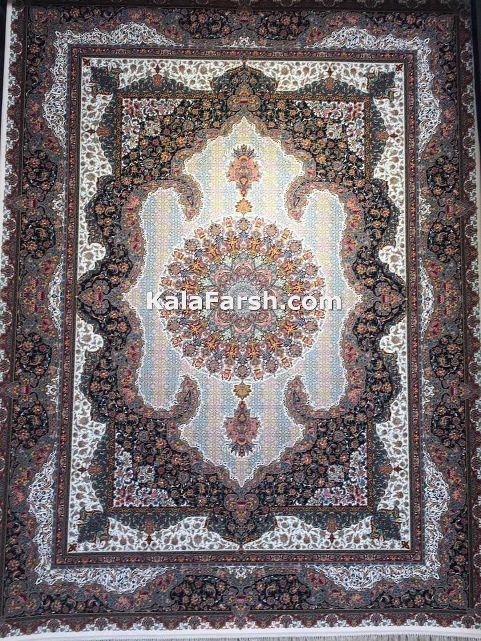 فرش طرح سالار 1200 شانه تراکم 3600