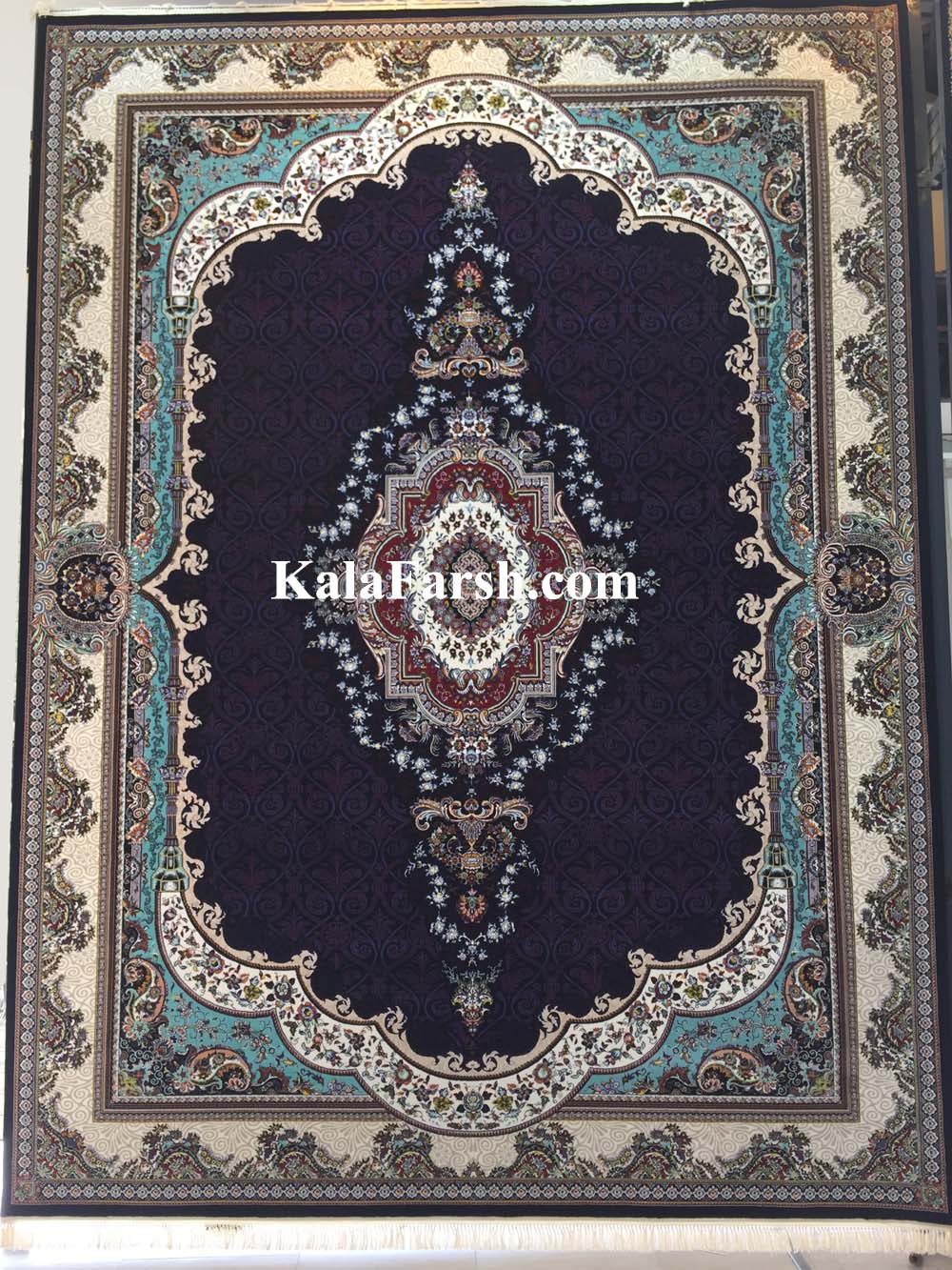 فرش کاشان طرح جردن 700 شانه - Image 3