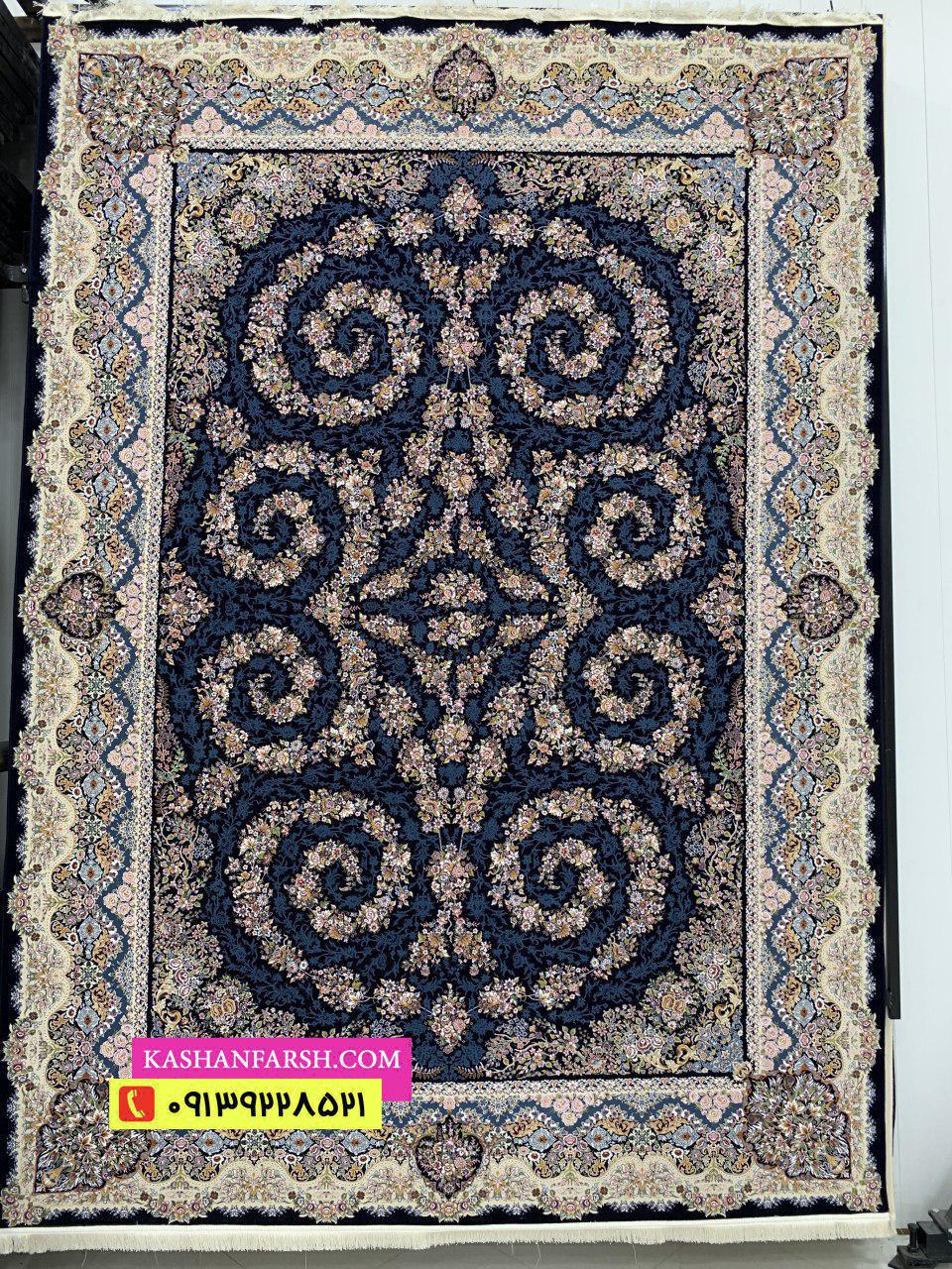 فرش ماشینی 1200 شانه برجسته بهارا - Image 4