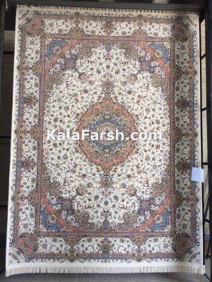 فرش ماشینی کاشان طرح آنا 1200 شانه