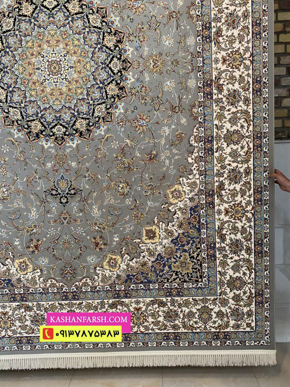 فرش 1200 شانه برجسته طرح اصفهان - Image 3