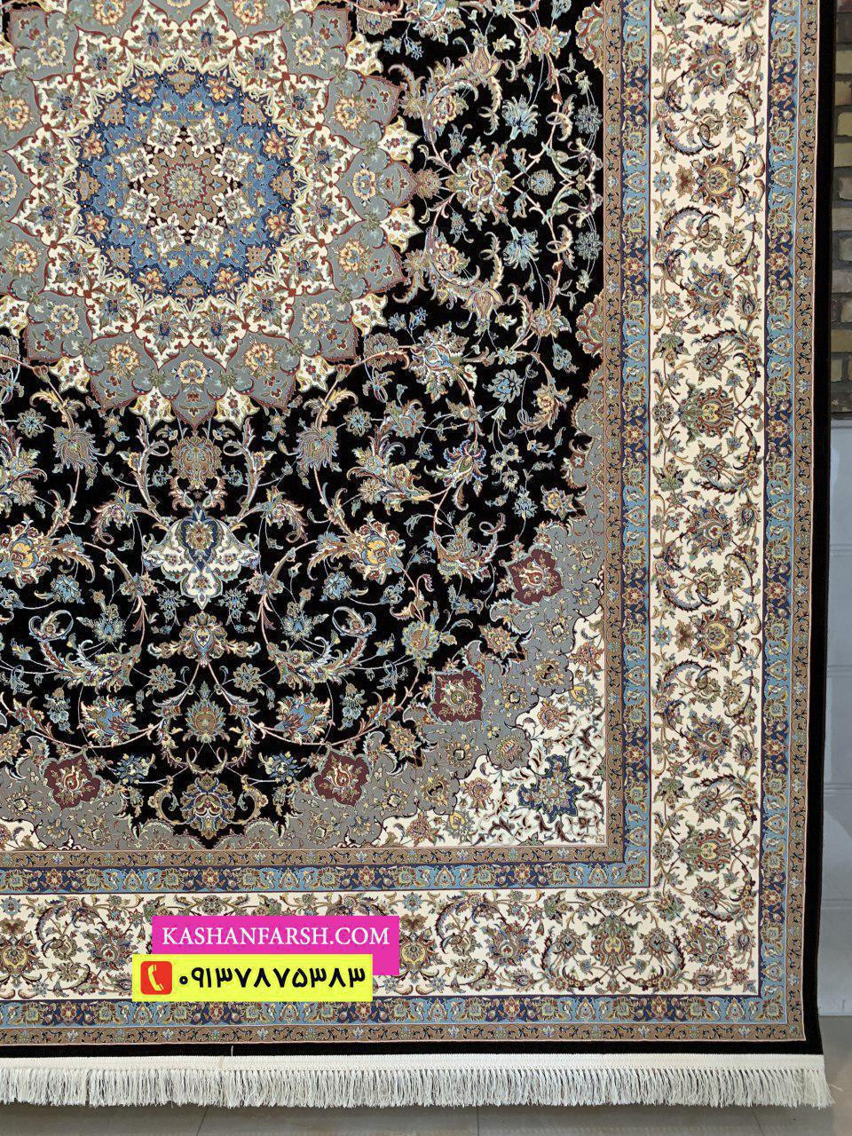 فرش 1200 شانه برجسته طرح اصفهان - Image 2