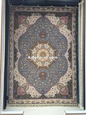 فرش کاشان طرح اوستا برجسته 1200 شانه