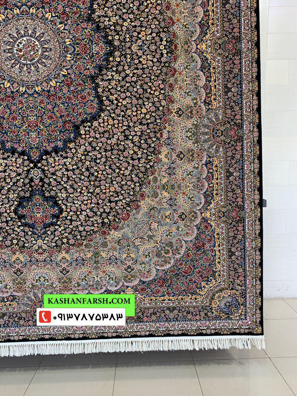 فرش ماشینی رز 700 شانه - Image 2