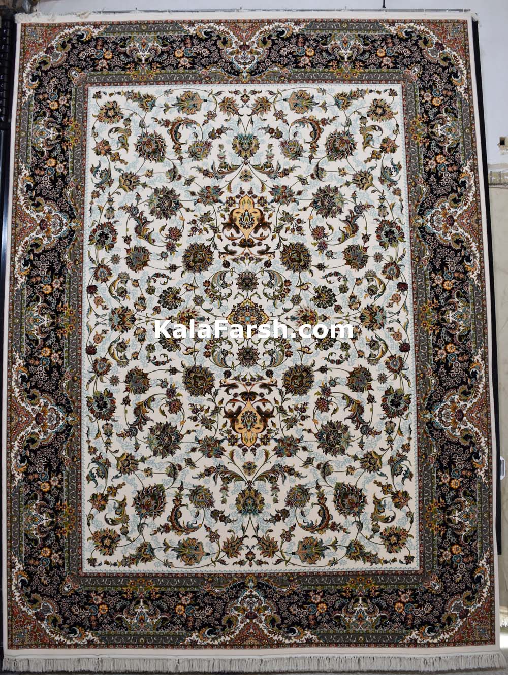 فرش کاشان 700 شانه طرح افشان دلربا - Image 2
