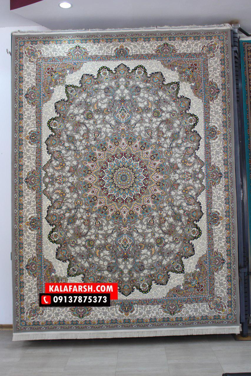 فرش کاشان طرح گلریز 1200 شانه
