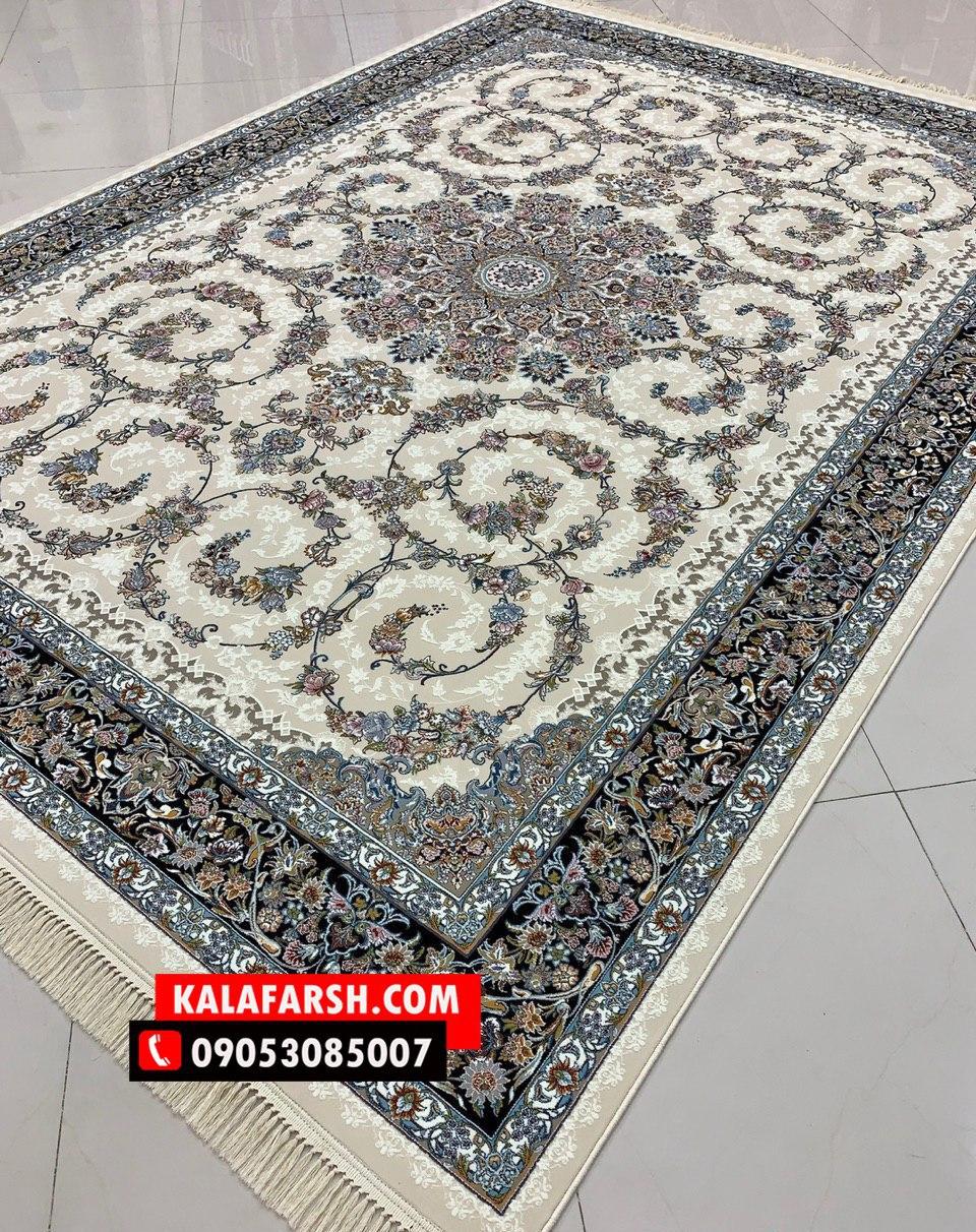 فرش ماشینی حریر 1000 شانه برجسته - Image 8