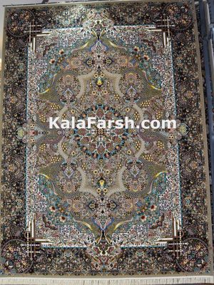فرش کاشان طرح جشنواره 1000 شانه