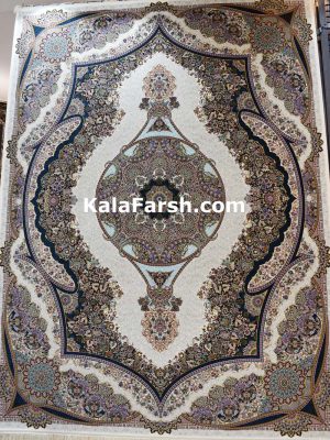 فرش کاشان طرح افسون 1000 شانه
