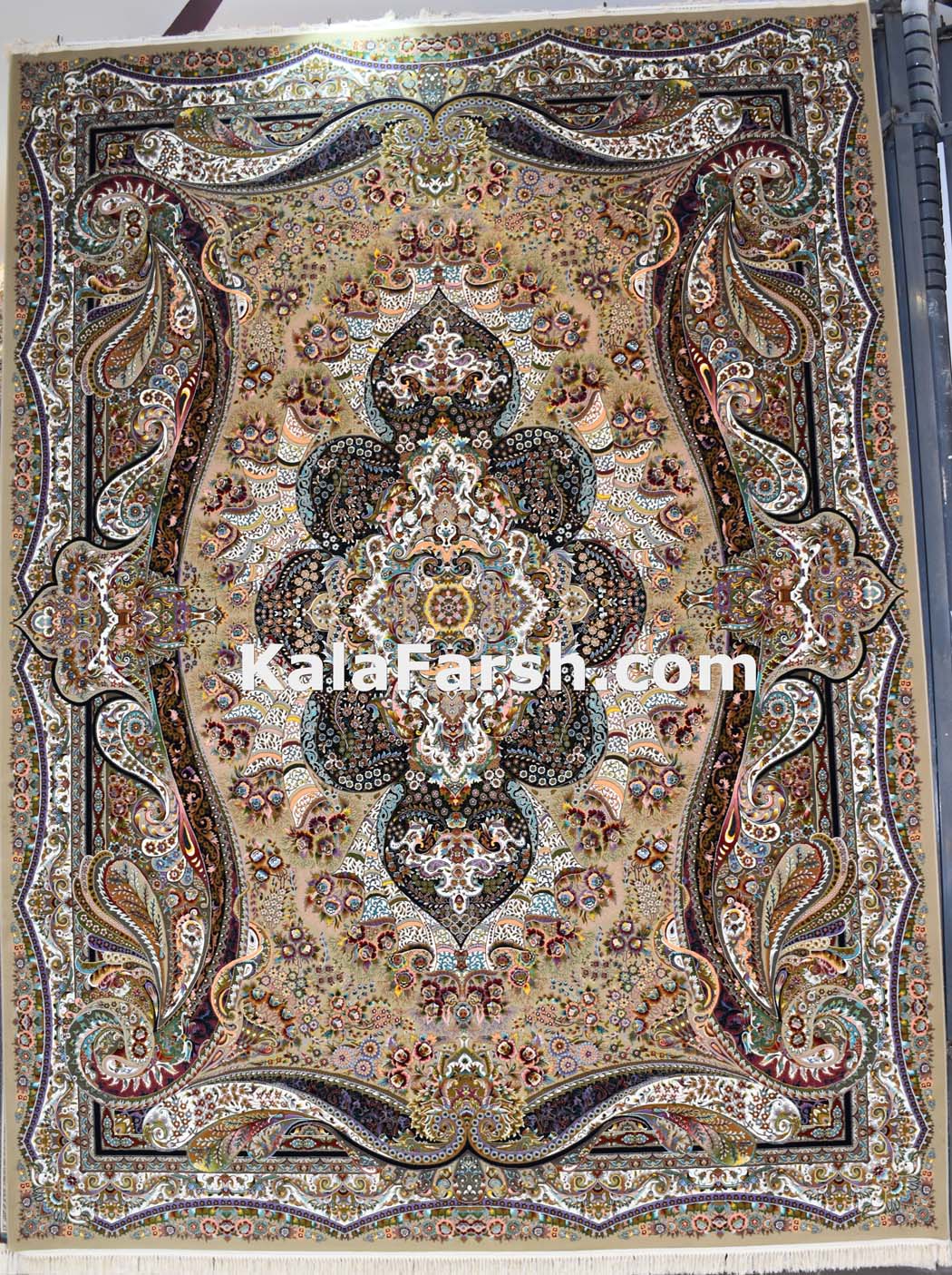 فرش کاشان طرح آبتین 1000 شانه - Image 2