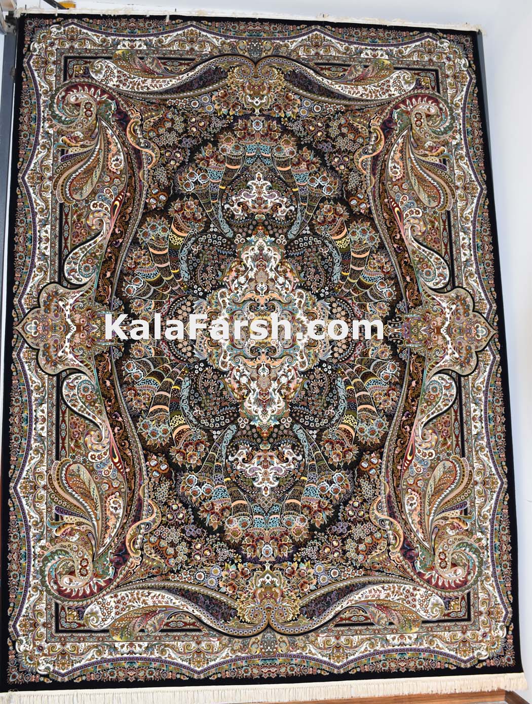 فرش کاشان طرح آبتین 1000 شانه - Image 3