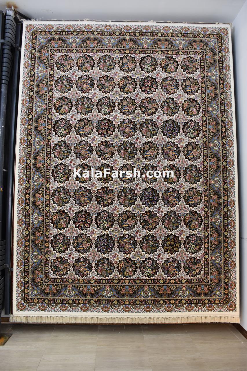 فرش کاشان طرح ستاره 1000 شانه