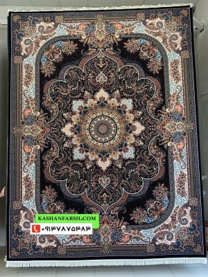 فرش کاشان طرح نسترن 700 شانه