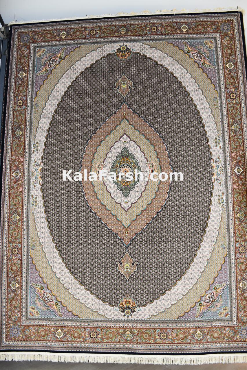 فرش کاشان طرح ریزماهی 1000 شانه