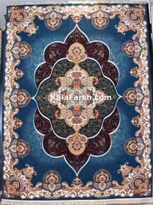 فرش کاشان طرح شمس 1000 شانه
