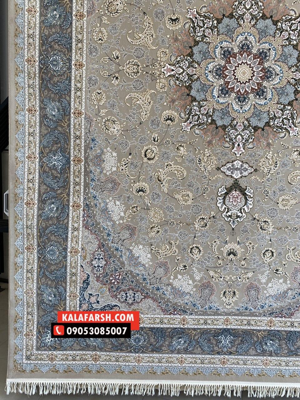 فرش نایین اختصاصی 1200 شانه برجسته