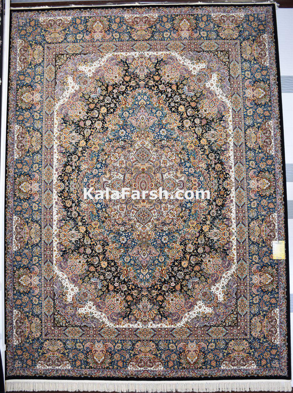 فرش کاشان طرح سالاری 1000 شانه