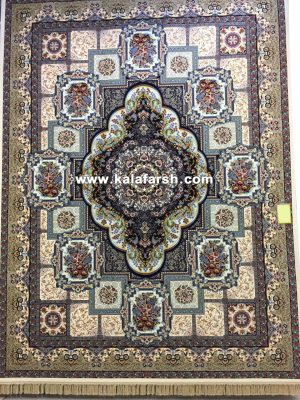 فرش کاشان طرح حوض طلا 1200 شانه