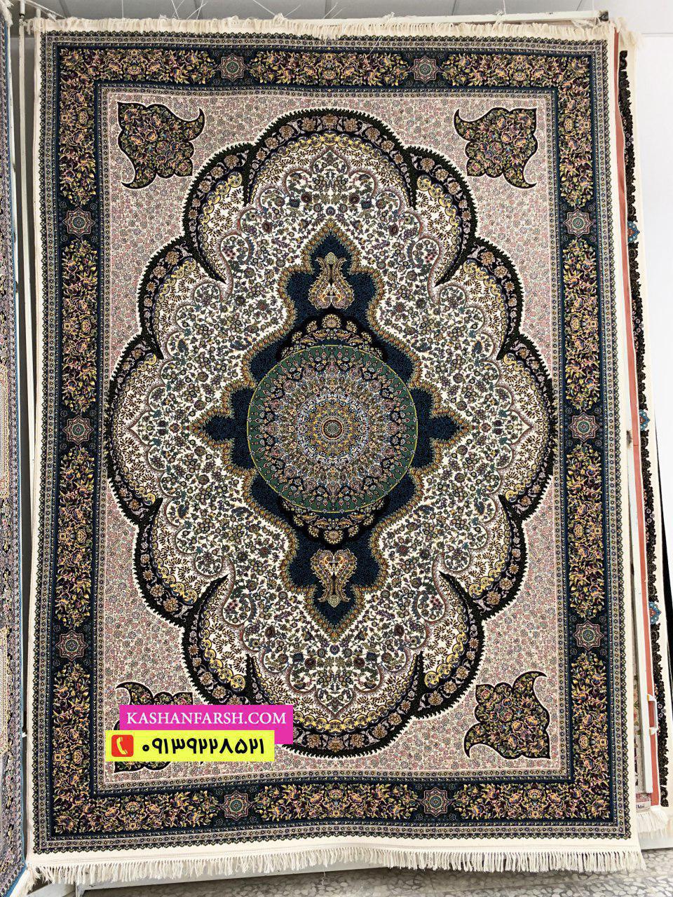 فرش کاشان طرح آرشیدا 700 شانه