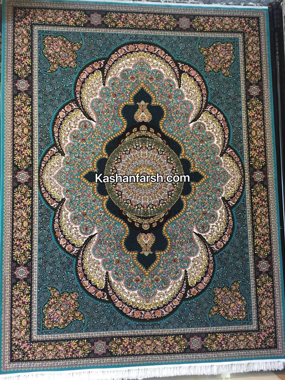 فرش کاشان طرح آرشیدا 700 شانه - Image 5