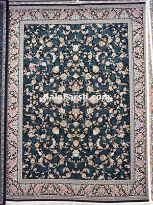 فرش کاشان طرح افشان میخک 700 شانه
