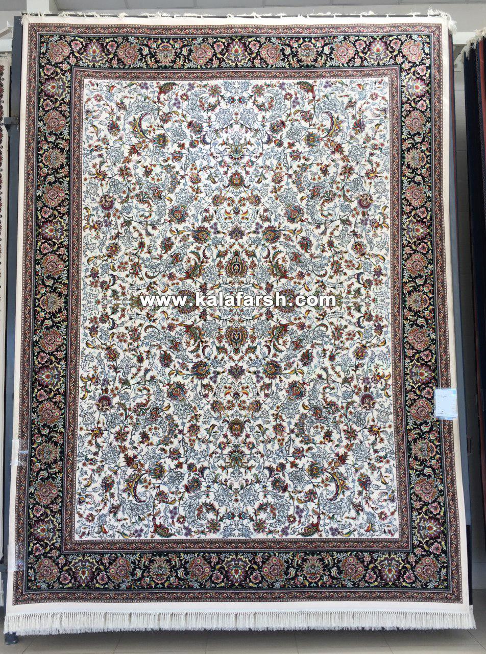 فرش کاشان طرح افشان میخک 700 شانه