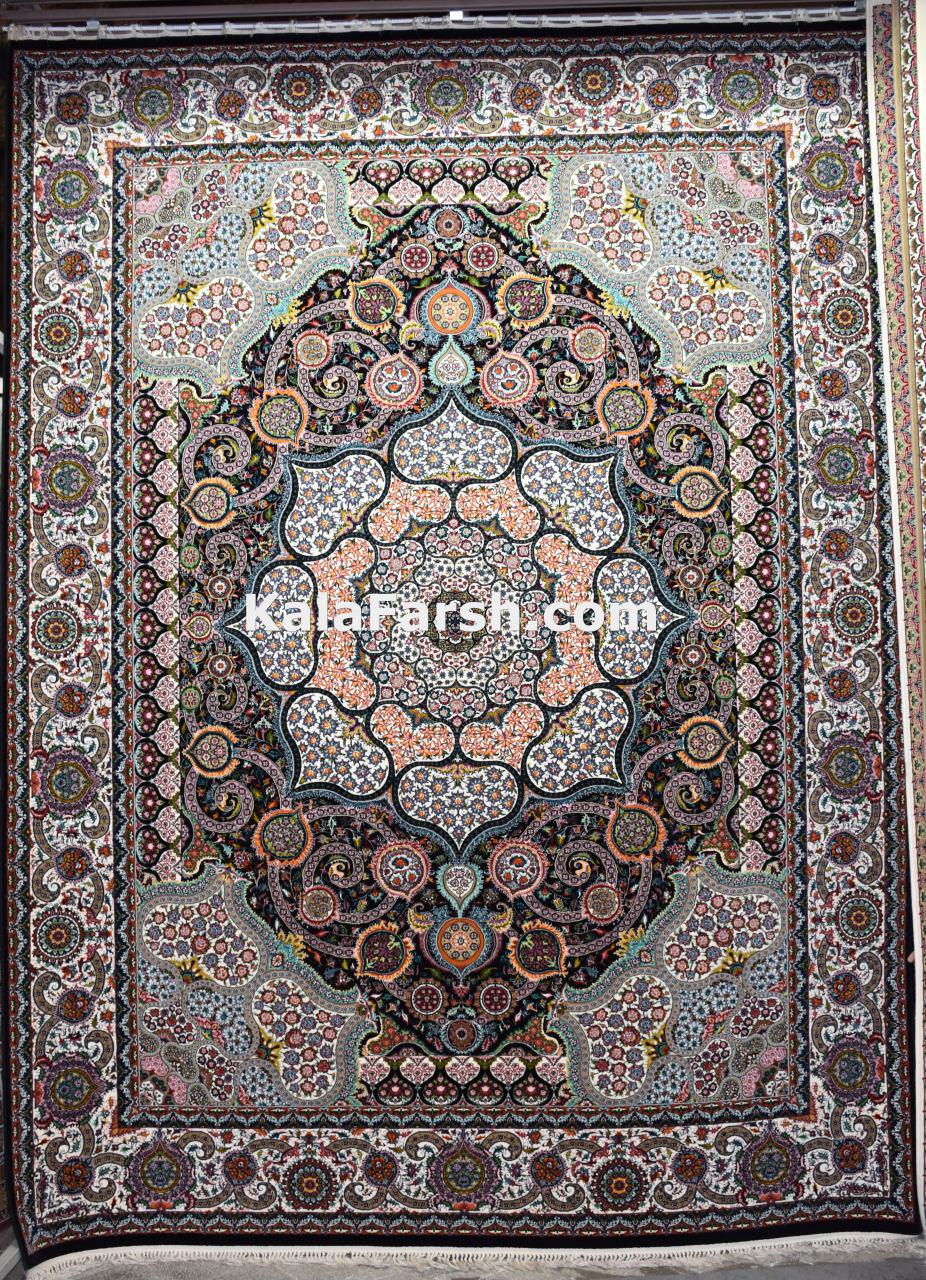 فرش کاشان طرح ترنم 700 شانه