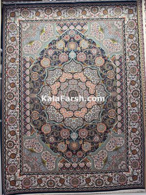 فرش کاشان طرح ترنم 700 شانه