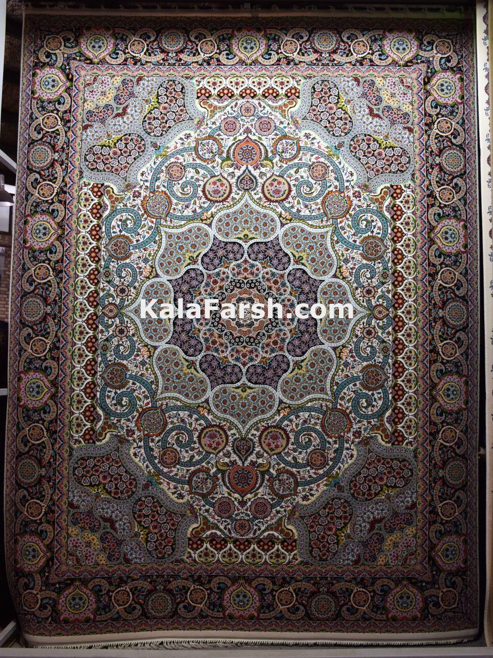 فرش کاشان طرح ترنم 700 شانه - Image 3