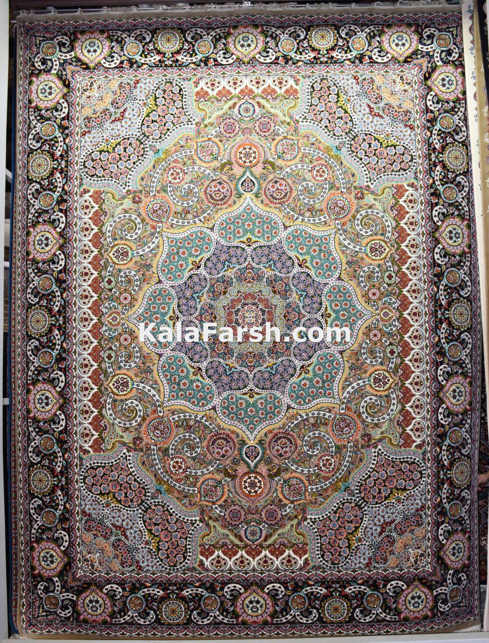 فرش کاشان طرح ترنم 700 شانه - Image 4