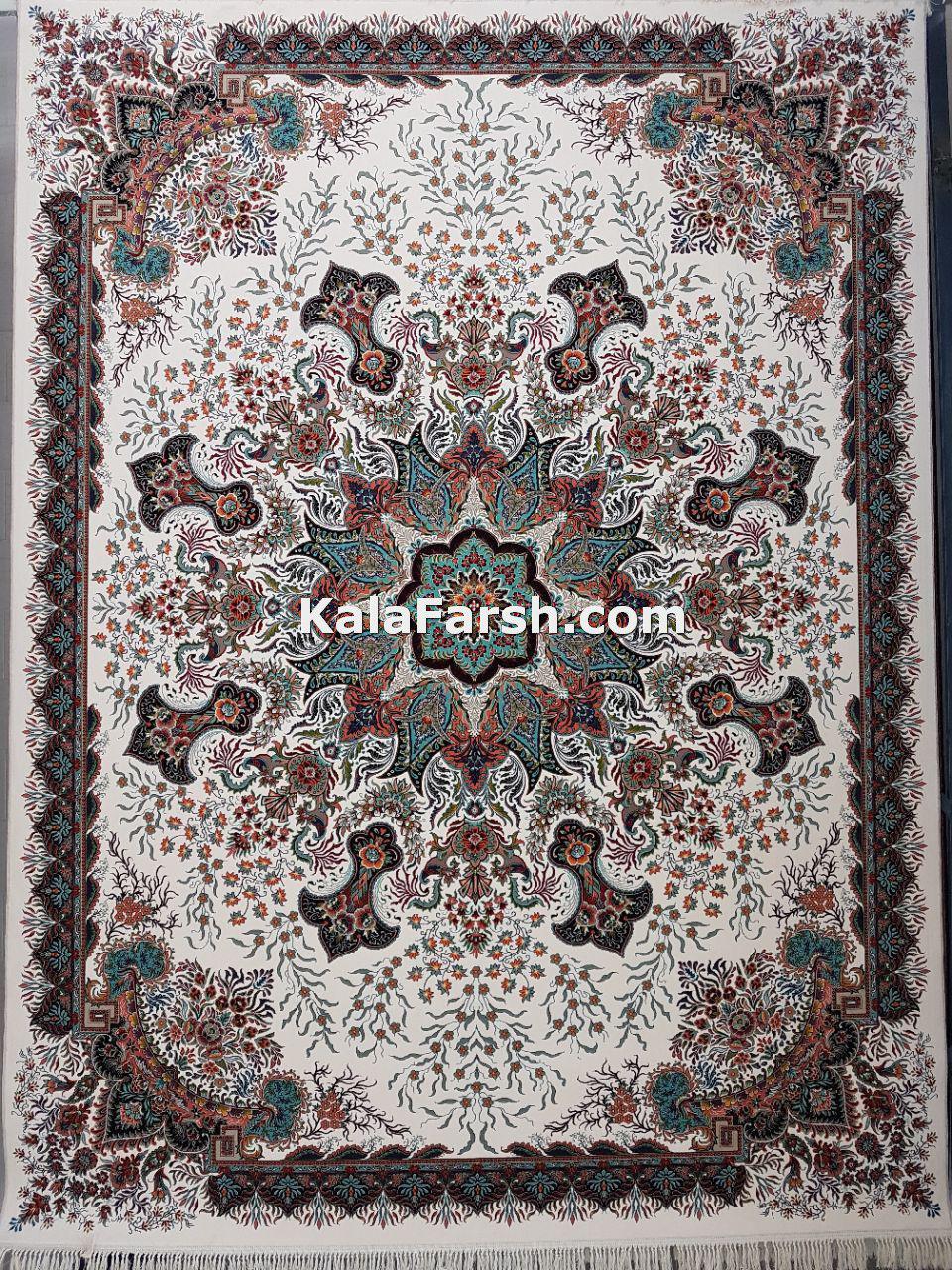 فرش کاشان طرح ریحانه 700 شانه - Image 2