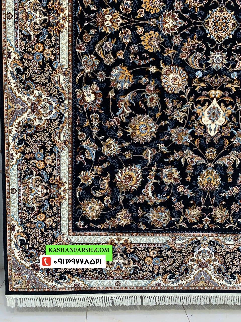 فرش کاشان طرح افشان دیبا 700 شانه - Image 2