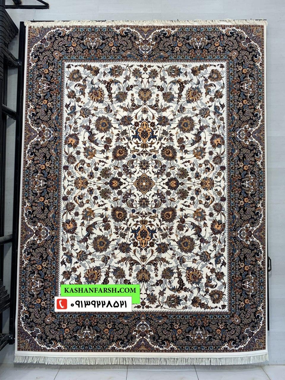 فرش کاشان طرح افشان دیبا 700 شانه - Image 3