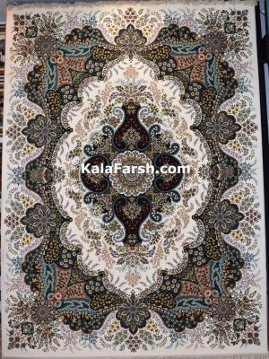 فرش کاشان طرح اهورا 700 شانه